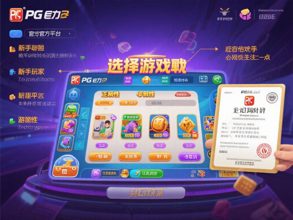 正规PG电子游戏有哪些适合新手玩家? (正规PG电子游戏有哪些适合新手玩家的推荐?) 在选择游戏时,正规性是新手玩家必须关注的一点。以下